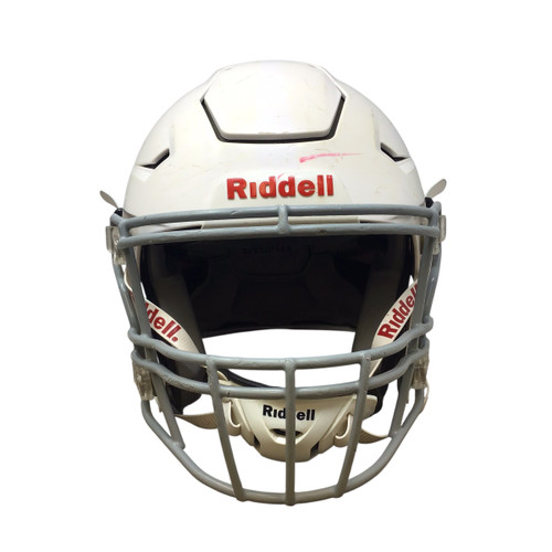 Vist Large View of Product Image Which is Used Riddell SPEEDFLEX FB Helmet White MD