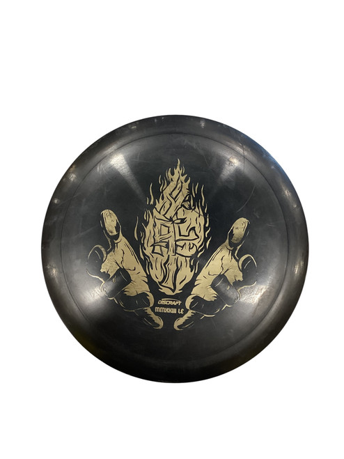 Vist Large View of Product Image Which is Used Discraft HEAT Disc Golf Driver Black 11884-S000049299