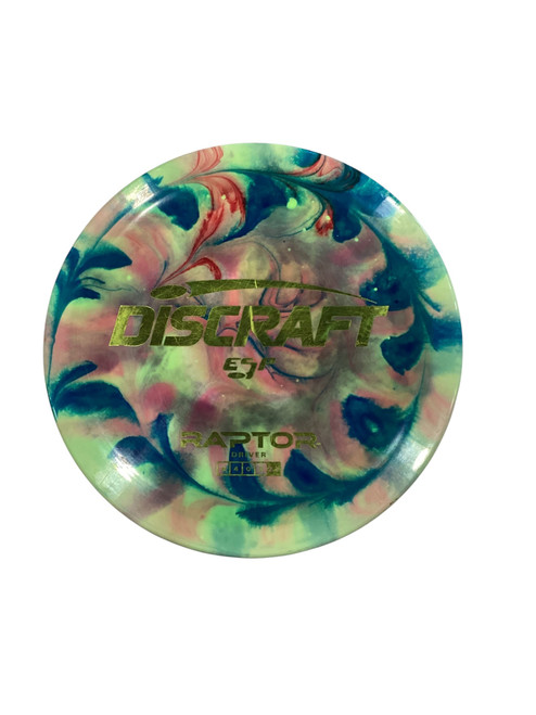 Vist Large View of Product Image Which is Used Discraft ESP RAPTOR Disc Golf Driver Green 11884-S000049297