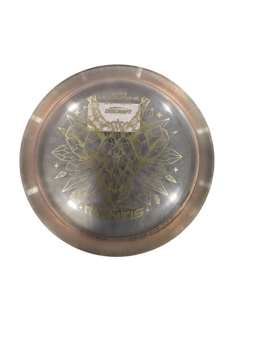 Vist Large View of Product Image Which is Used Discraft CRYZTAL MANTIS 2023 LEDGESTONE Disc Golf Driver Clear 11884-S000049300