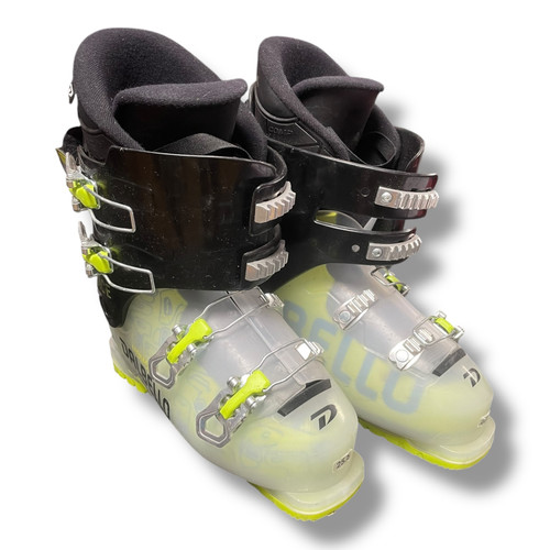 Vist Large View of Product Image Which is Used Dalbello MENACE 4 Boys DH Ski Boot Optic Yellow 255 MP - M07.5 - W08.5