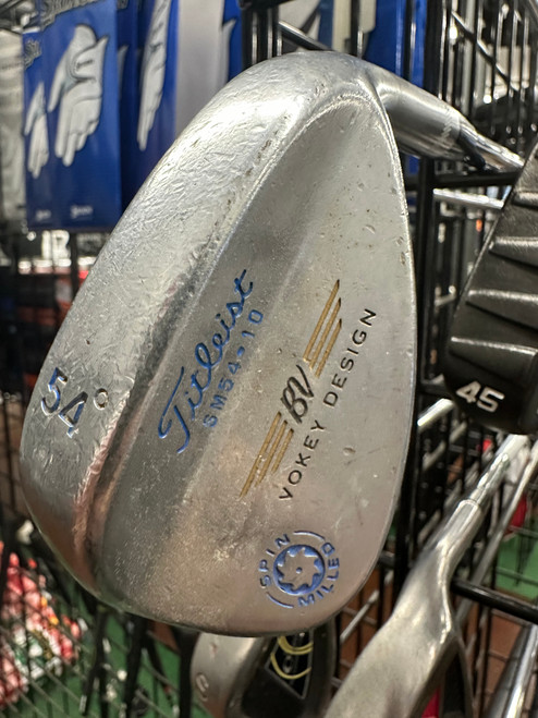 Used Titleist VOKEY SPIN MILLED SM54.10 Golf Wedge Mens RH 54 Degree 11906-S000173491