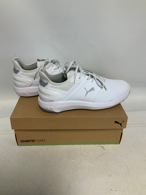 Vist Large View of Product Image Which is Used Puma IGNITE ELEVATE Mens Golf Shoes White Senior 9 11823-S000032987