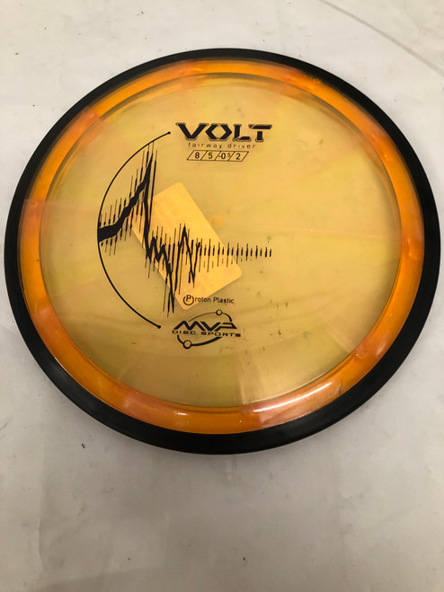 Vist Large View of Product Image Which is Used MVP VOLT Disc Golf Driver Orange 171g 11668-S000110977