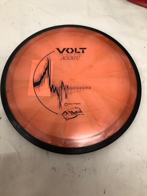 Vist Large View of Product Image Which is Used MVP VOLT Disc Golf Driver Red 171g 11668-S000110978