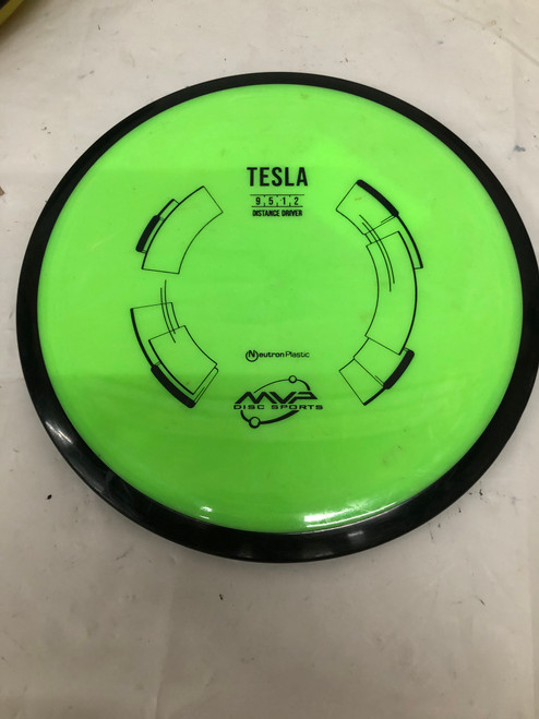 Vist Large View of Product Image Which is Used MVP TESLA Disc Golf Driver Green 159g 11668-S000110980