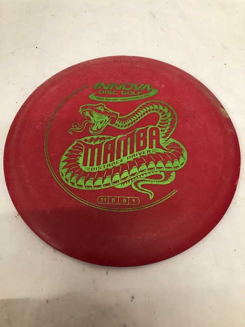 Vist Large View of Product Image Which is Used Innova MAMBA Disc Golf Driver Red 171g 11668-S000110986