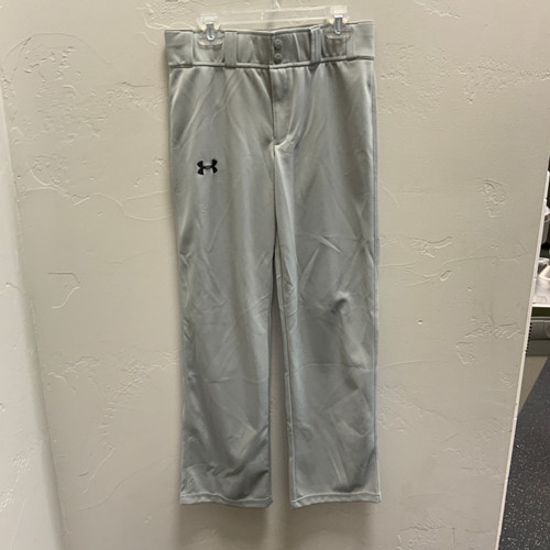 Vist Large View of Product Image Which is Used Under Armour PANT BB/SB Pant Boys Grey LG 11762-S000066568
