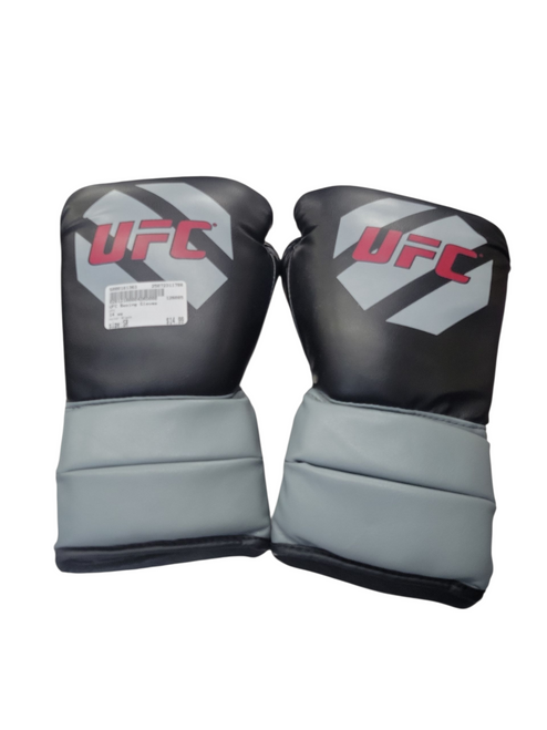 Vist Large View of Product Image Which is Used UFC Boxing Gloves Black Senior 11708-S000181363