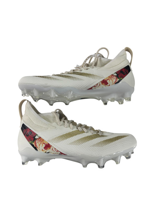 Vist Large View of Product Image Which is Used Adidas Adult FB Cleats White Senior 11 11885-S000186261