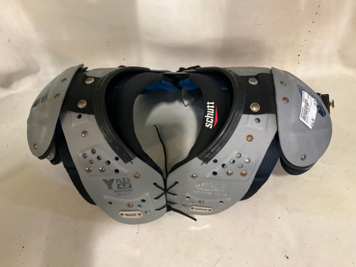 Vist Large View of Product Image Which is Used Schutt Y FLEX FB Shoulder Pads Grey MD 11790-S000046972