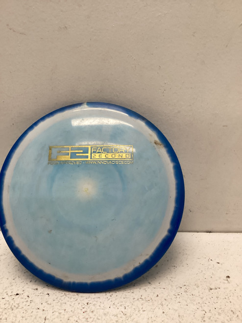 Vist Large View of Product Image Which is Used Innova SIDEWINDER Disc Golf Driver Royal Blue 11443-S000196111