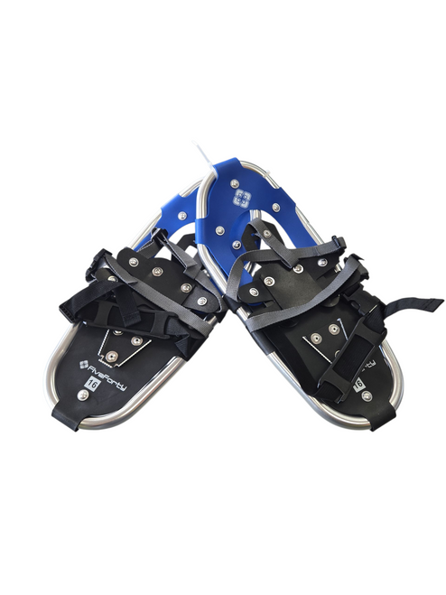 Vist Large View of Product Image Which is Used Snowjam FIVEFORTY SNOWSHOES Snowshoes Boys Royal Blue 16"