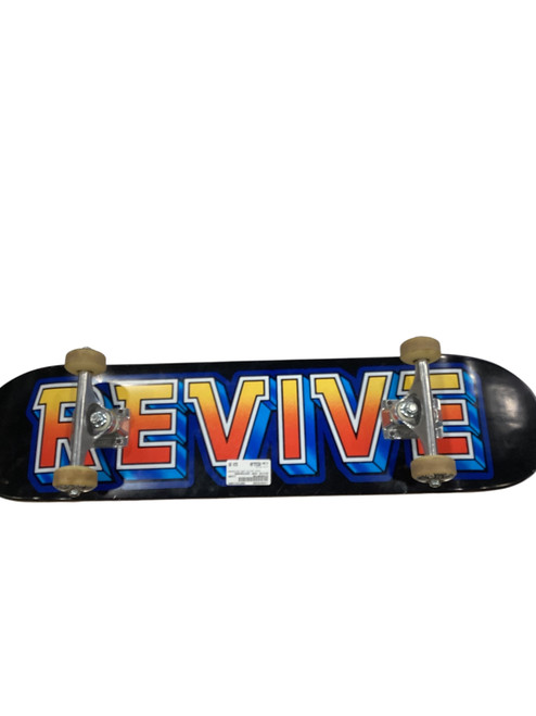 Used REVIVE COMP SKATEBOARD Complete Skateboard Black Regular 11884-S000049305