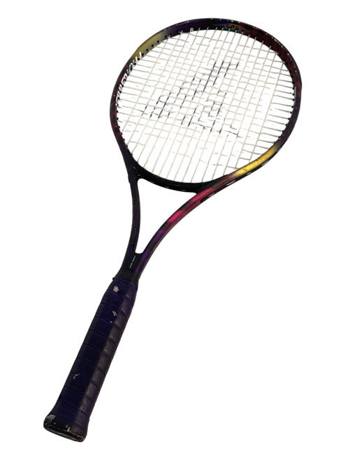 Vist Large View of Product Image Which is Used Pro Kennex POWER DESTINY 110 Adult Tennis Racquet Navy Blue 4 1/2"