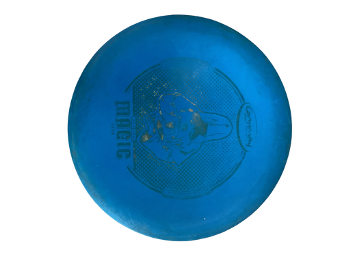 Vist Large View of Product Image Which is Used Gateway SSSS MAGIC Disc Golf Driver Royal Blue 11613-S000164278