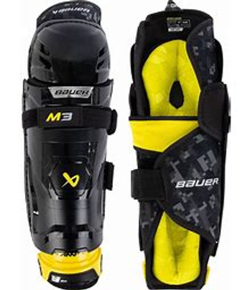 Vist Large View of Product Image Which is New BAUER S23 SUPREME M3 SHIN GAURD 11"