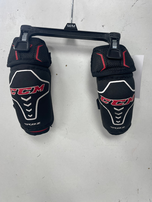 Vist Large View of Product Image Which is Used CCM RBZ90 Junior Elbow Pads SM 11891-S000304846