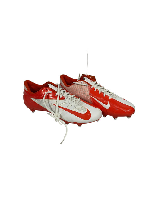 Vist Large View of Product Image Which is Used Nike Adult FB Cleats Orange And White Senior 12.5 11847-S000027857