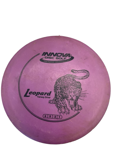 Vist Large View of Product Image Which is Used Innova LEOPARD 3 Disc Golf Driver Purple 11682-S000118201