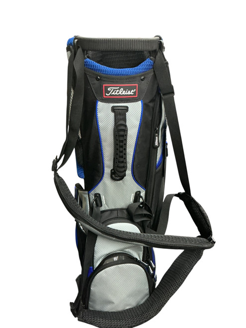 Vist Large View of Product Image Which is New w/Tags Titleist ROYAL 14 WAY Mens Stand Bag Grey And Royal Blue 11890-S000132949