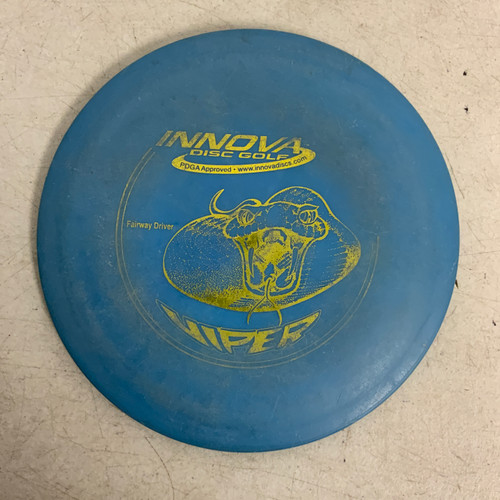 Vist Large View of Product Image Which is Used Innova DX VIPER Disc Golf Driver Royal Blue 168g 11762-S000066592