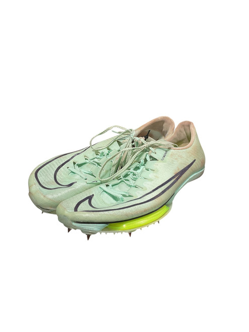 Vist Large View of Product Image Which is Used Nike Track & Field Cleats Adult Lime Green Senior 9