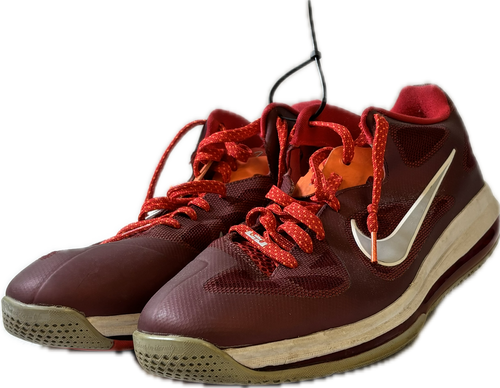 Vist Large View of Product Image Which is Used Nike LEBRON LOW RED Basketball Shoes M Red Senior 12.5 11894-S000030772