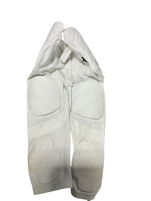 Vist Large View of Product Image Which is Used Under Armour Youth FB Integrated Pants White LG 11834-S000038018