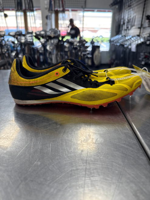 Vist Large View of Product Image Which is Used Adidas Track & Field Cleats Adult Black Senior 10