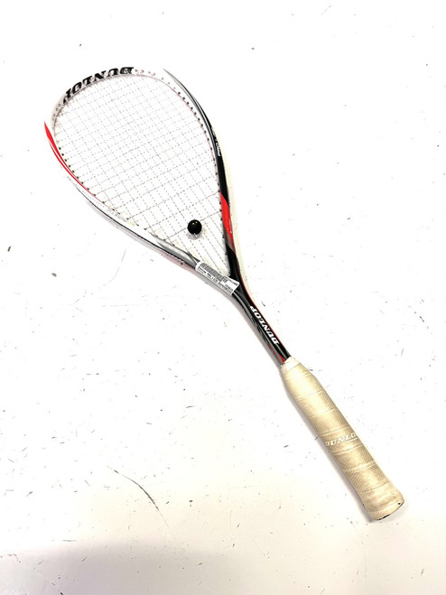 Vist Large View of Product Image Which is Used Dunlop PRO LITE BIOMIMETIC Adult Squash Racquet White Unknown 11860-S000294821