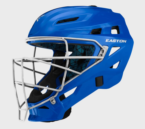 Vist Large View of Product Image Which is New Easton Gametime Catchers Helmet - Royal
