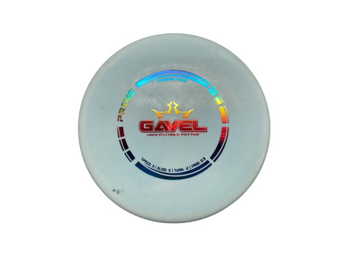 Vist Large View of Product Image Which is Used Dynamic Discs PRIME GAVEL Disc Golf Putter Carolina Blue 152g