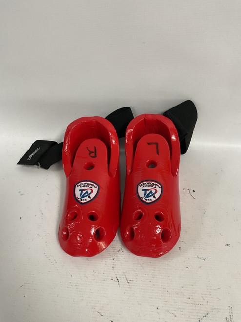 Vist Large View of Product Image Which is Used Century Martial Arts Foot Pads Red Junior