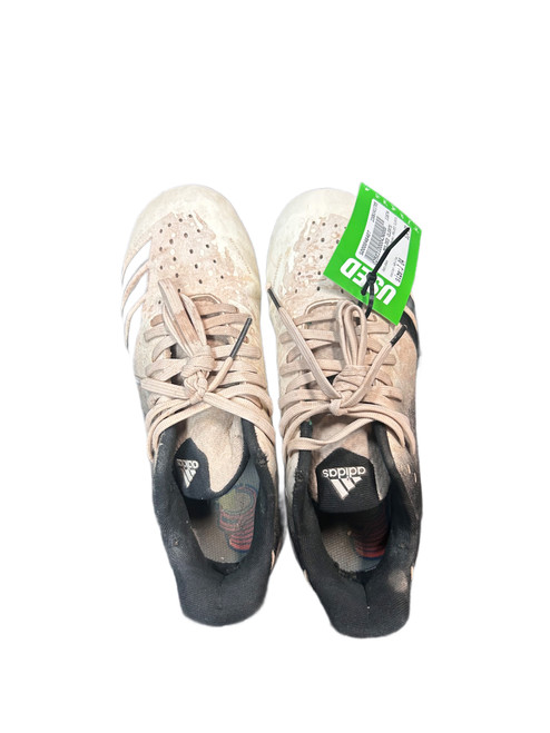 Used Adidas MOLDED CLEATS BB/SB Cleats White Junior 04 11705-S000046407