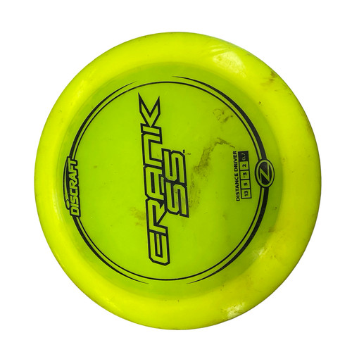 Vist Large View of Product Image Which is Used Discraft CRANK SS Disc Golf Driver Yellow 11794-S000263862