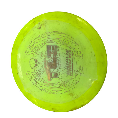 Vist Large View of Product Image Which is Used Innova HALO TL3 Disc Golf Driver Yellow 11794-S000263868
