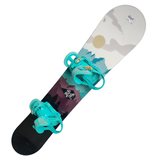Vist Large View of Product Image Which is Used APERTURE COSMO Womens Board/Bindings White 147 cm 11218-S000407111