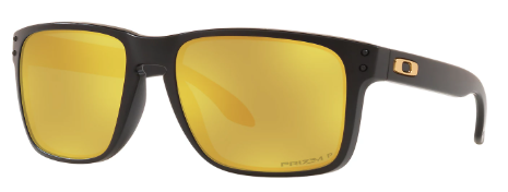 Vist Large View of Product Image Which is Men's Holbrook XL Collection Polarized Sunglasses - Matte Black/Prizm 24K