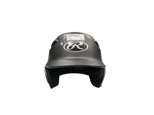 Vist Large View of Product Image Which is Used Rawlings BATTING HELMET Batting Helmet No Mask Black One Size