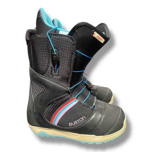 Vist Large View of Product Image Which is Used Burton MINT Womens Snowboard Boots Black Senior 7