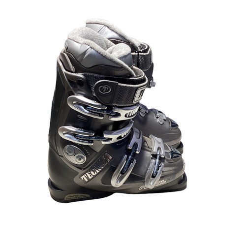 Vist Large View of Product Image Which is Used Tecnica RIVAL X8 Boys DH Ski Boot Grey 235 MP - J05.5 - W06.5