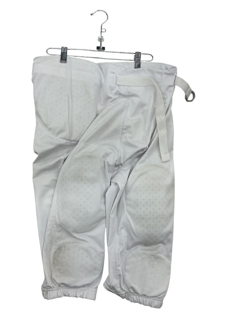 Vist Large View of Product Image Which is Used Champro Adult FB Integrated Pants White MD 11890-S000133004