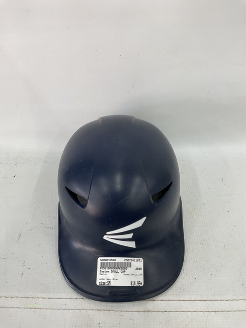 Vist Large View of Product Image Which is Used Easton SKULL CAP Batting Helmet No Mask Navy Blue SM 11871-S000019540