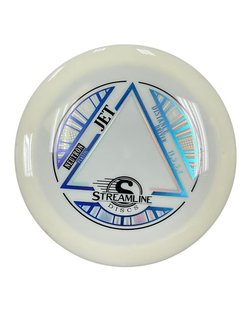 Vist Large View of Product Image Which is Used MVP SL NEU JET Disc Golf Driver White 175g