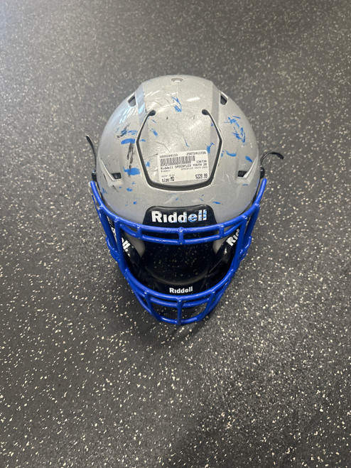 Vist Large View of Product Image Which is Used Riddell SPEEDFLEX YOUTH 2022 FB Helmet Grey MD 11726-S000284133