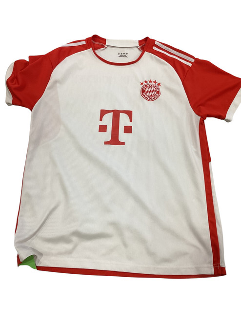 Vist Large View of Product Image Which is Used BAYERN MUNICH 26 Soccer Top Adt White And Red LG 11884-S000049317