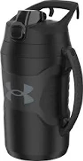 Vist Large View of Product Image Which is New UA 64oz Playmaker Jug BLK/BLK