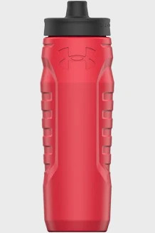 Vist Large View of Product Image Which is New UA 32oz Sideline Squeeze Red