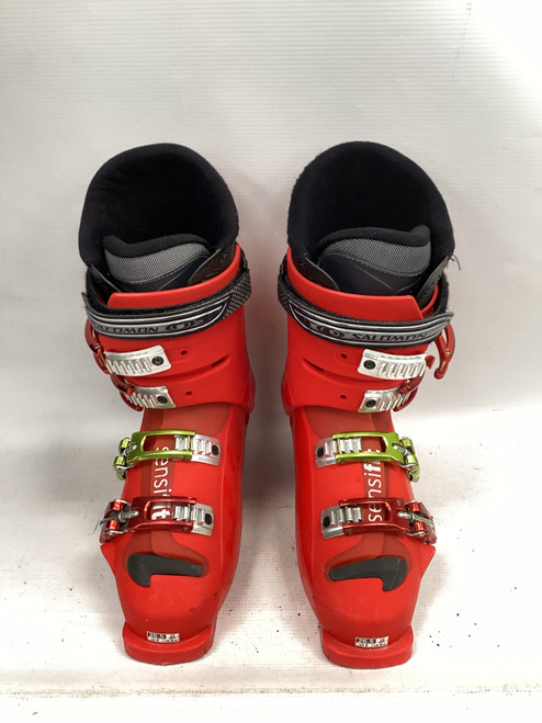 Vist Large View of Product Image Which is Used Salomon X WAVE 7.0 Mens DH Ski Boot Red 265 MP - M08.5 - W09.5